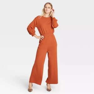 Women's Long Sleeve Jumpsuit - Who What Wear